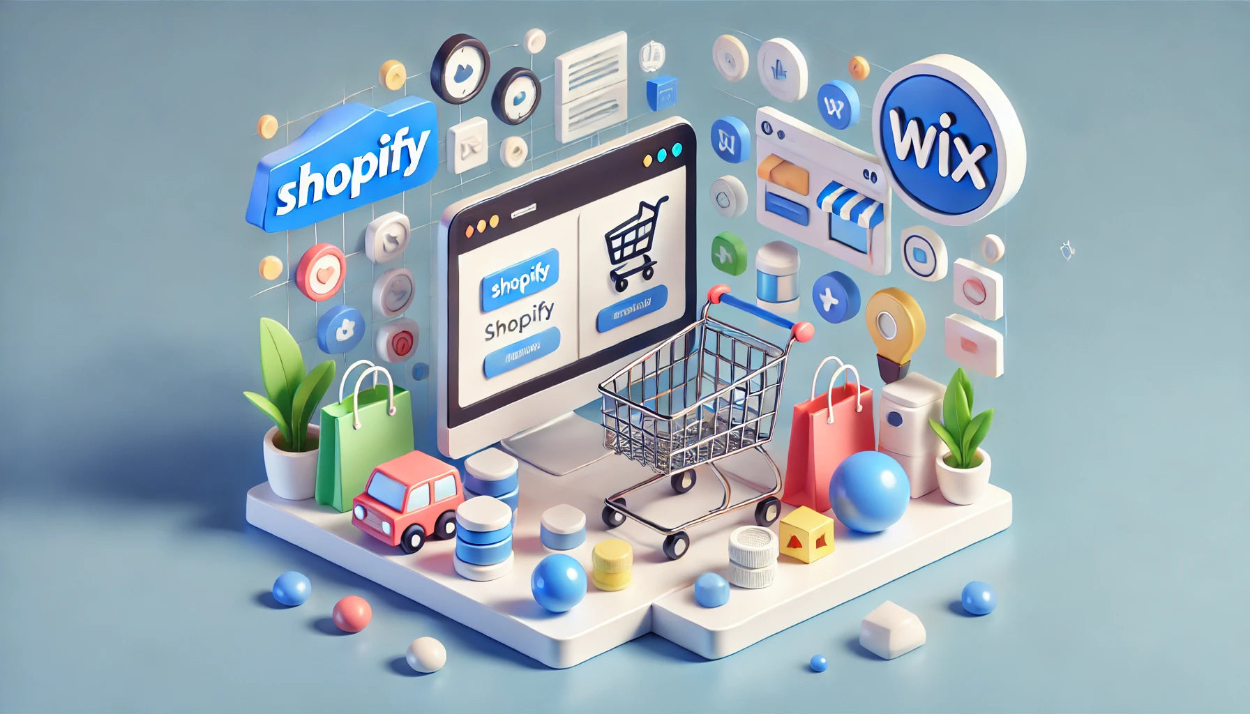 השוואה בין Shopify ל-Wix